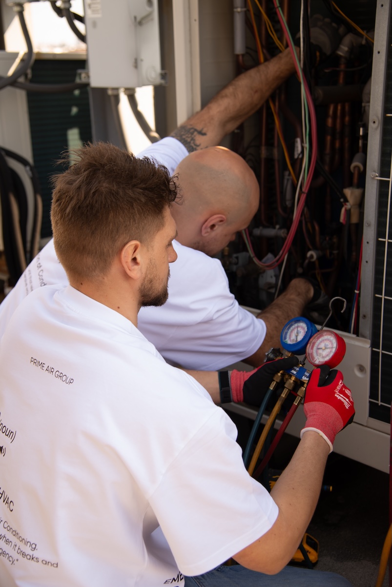 Condenser needs hands-on repair